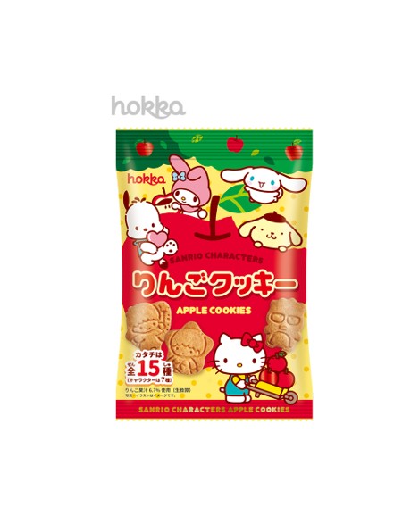 Hokka Sanrio Characters Apple Cookies (50G) [Best Before Date: 2025.04]