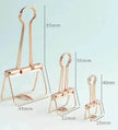 Hollow Metal Large Medium & Small Binder Dovetail Paper Clip