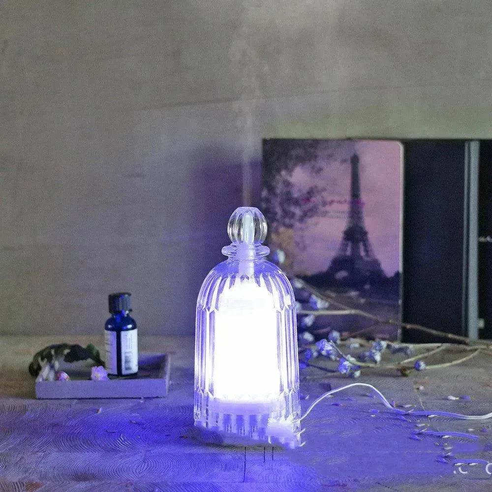 Home Appliances Ultrasonic Atomizing Humidifier Home Desktop Silent Bedroom Essential Oil Diffuser Aroma Diffuser Lamp