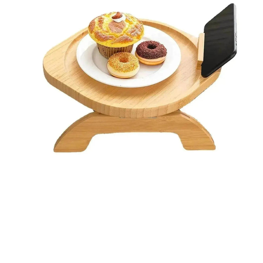 Home Decor Bamboo Sofa Portable Folding Tray