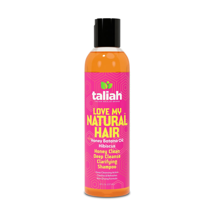 TALIAH WAAJID LOVE MY NATURAL HAIR HONEY CLEAN DEEP CLEANSE CLARIFYING SHAMPOO 8OZ 12OZ