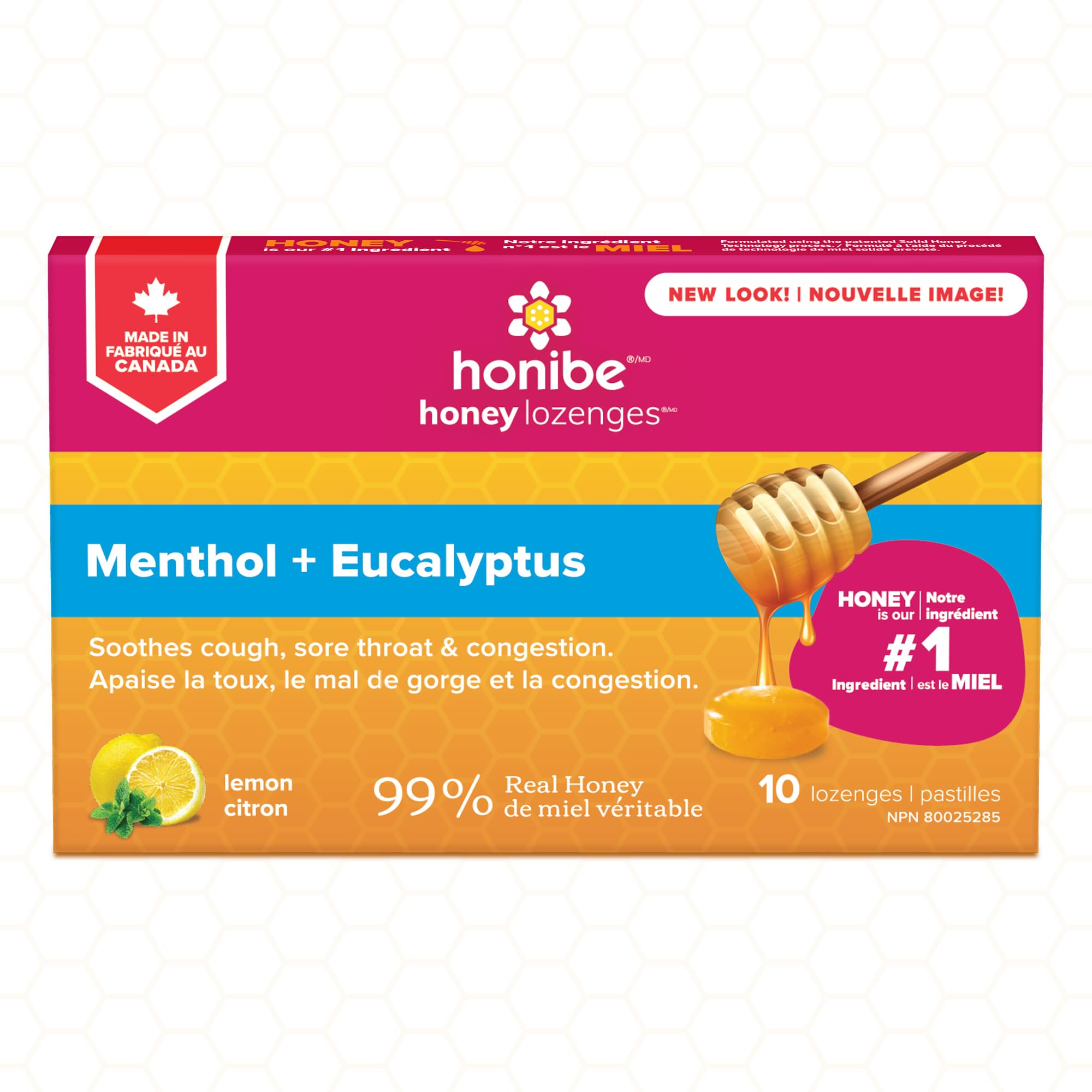 Honibe - Honey Lozenges Lemon