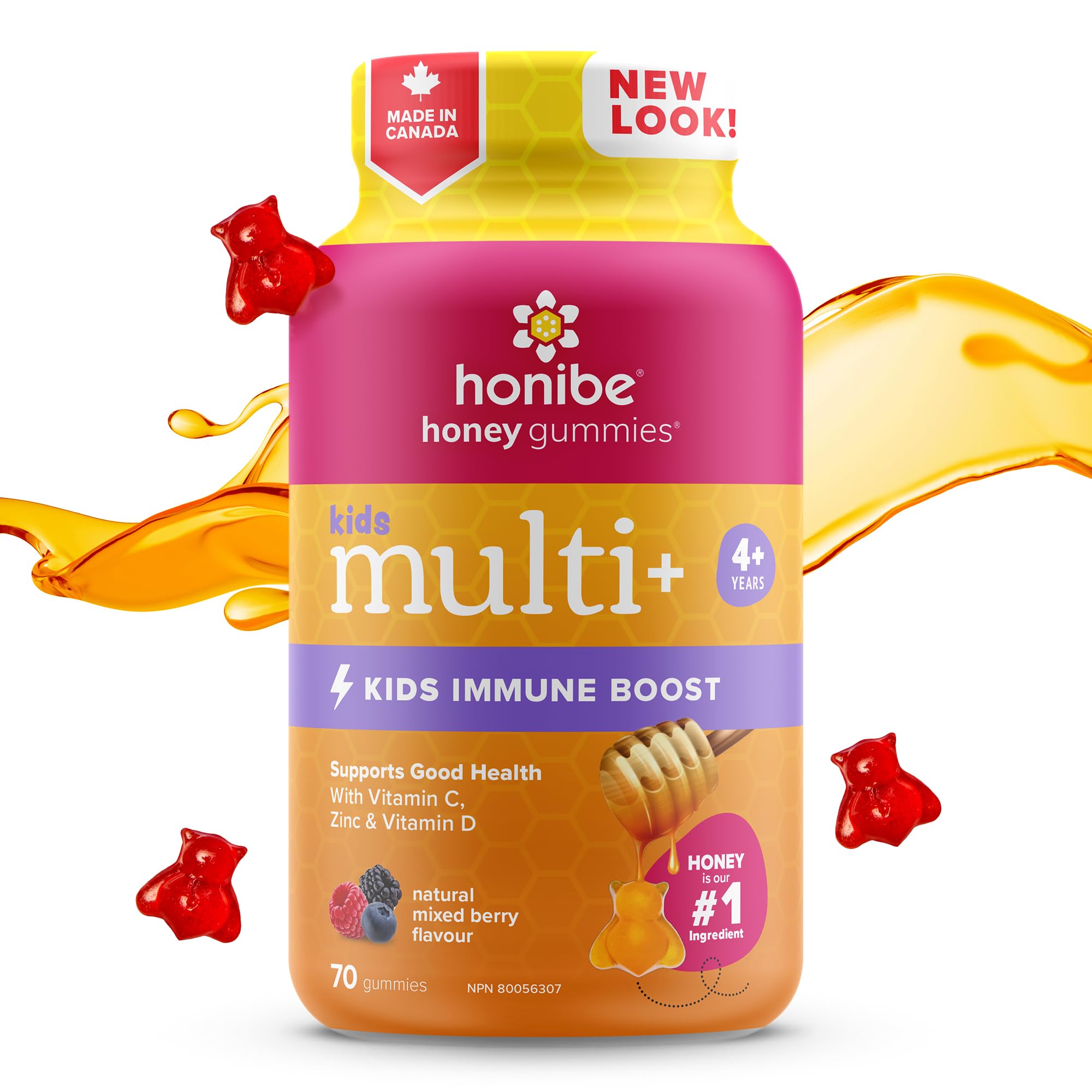 Honibe - Kids Complete+Immune 60 Gummies