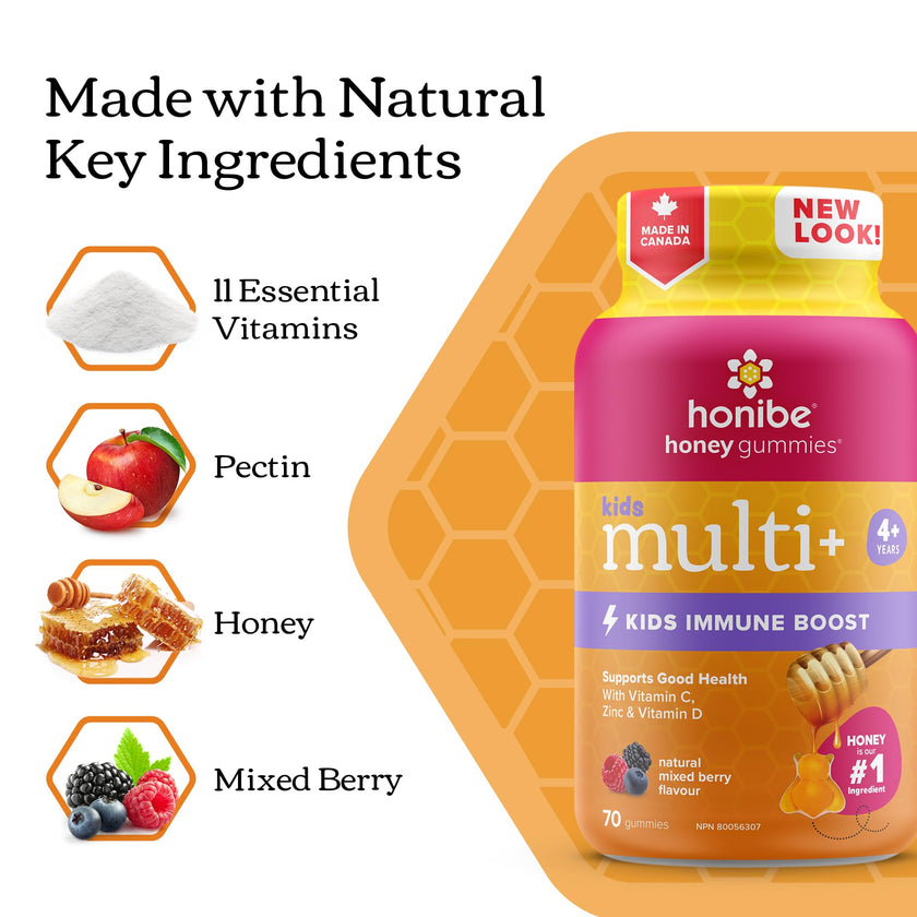 Honibe - Kids Complete+Immune 60 Gummies