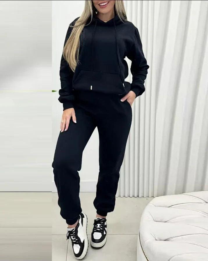 Hooded Women's Suit Sports Fashion Sweater