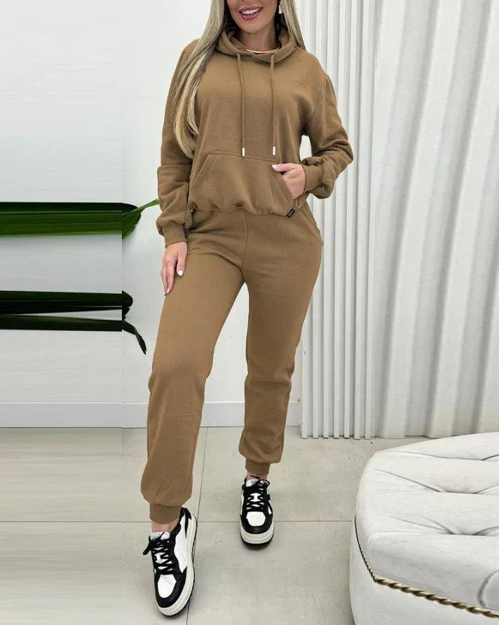 Hooded Women's Suit Sports Fashion Sweater