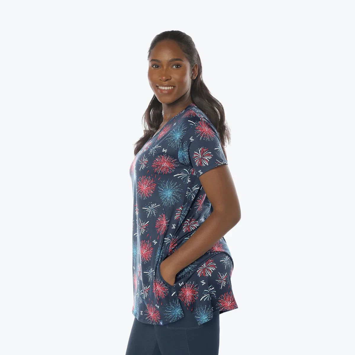 LUG - Hopper High Low Tunic Top