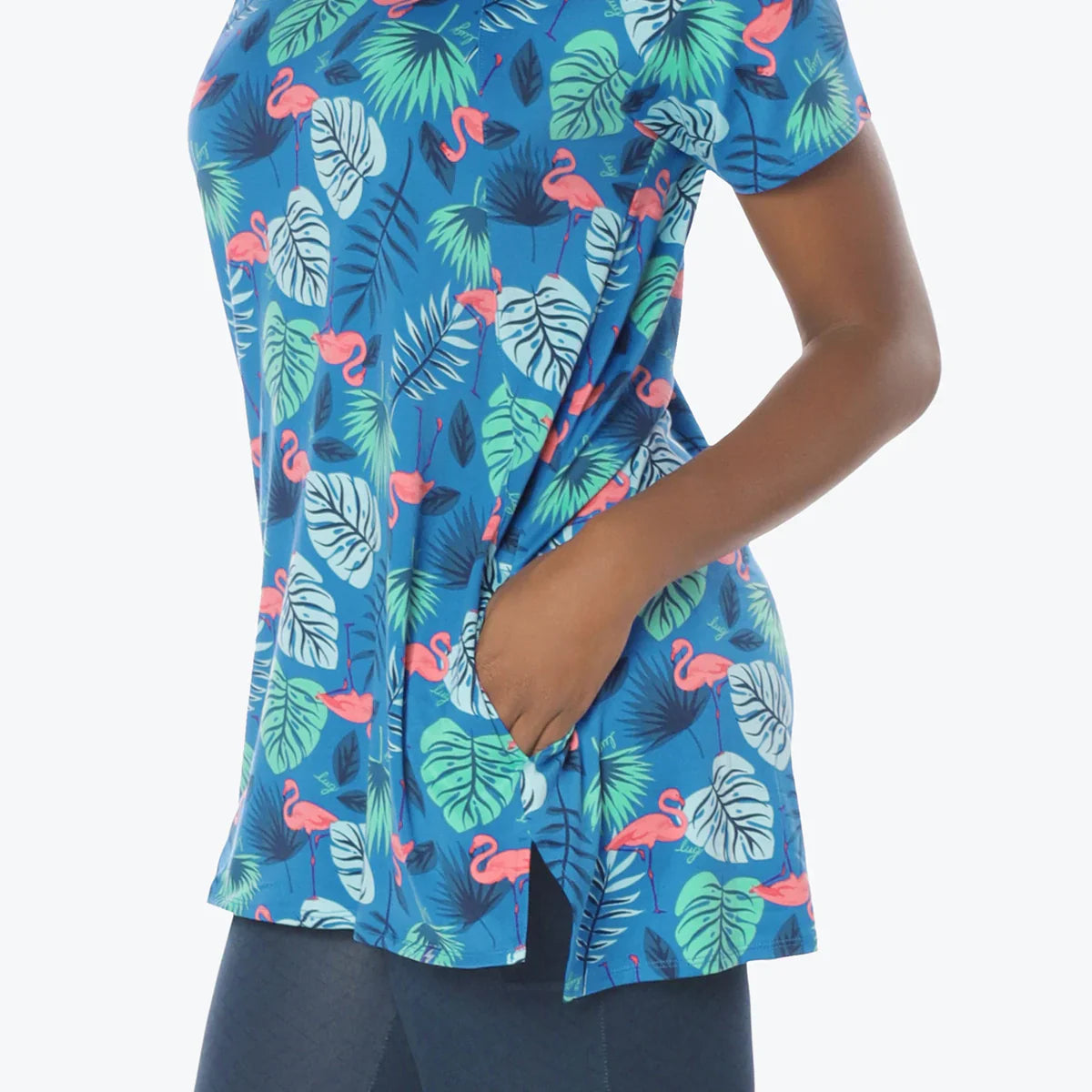 LUG - Hopper High Low Tunic Top