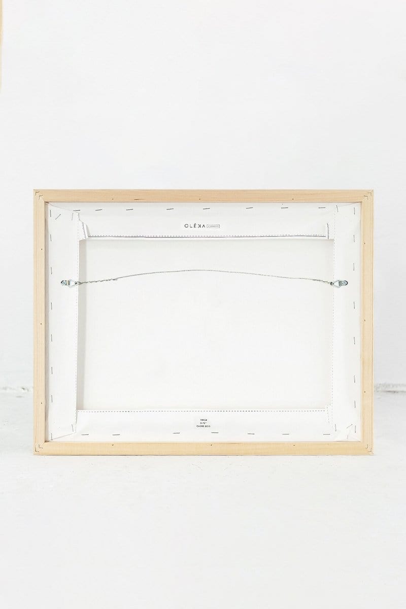 MOUNTAIN VIEW, Oeuvre sur toile étirée