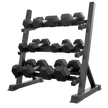 Steel Dumbbell Racks Vertical & Horizontal (3, 6, 8, 10 Levels)