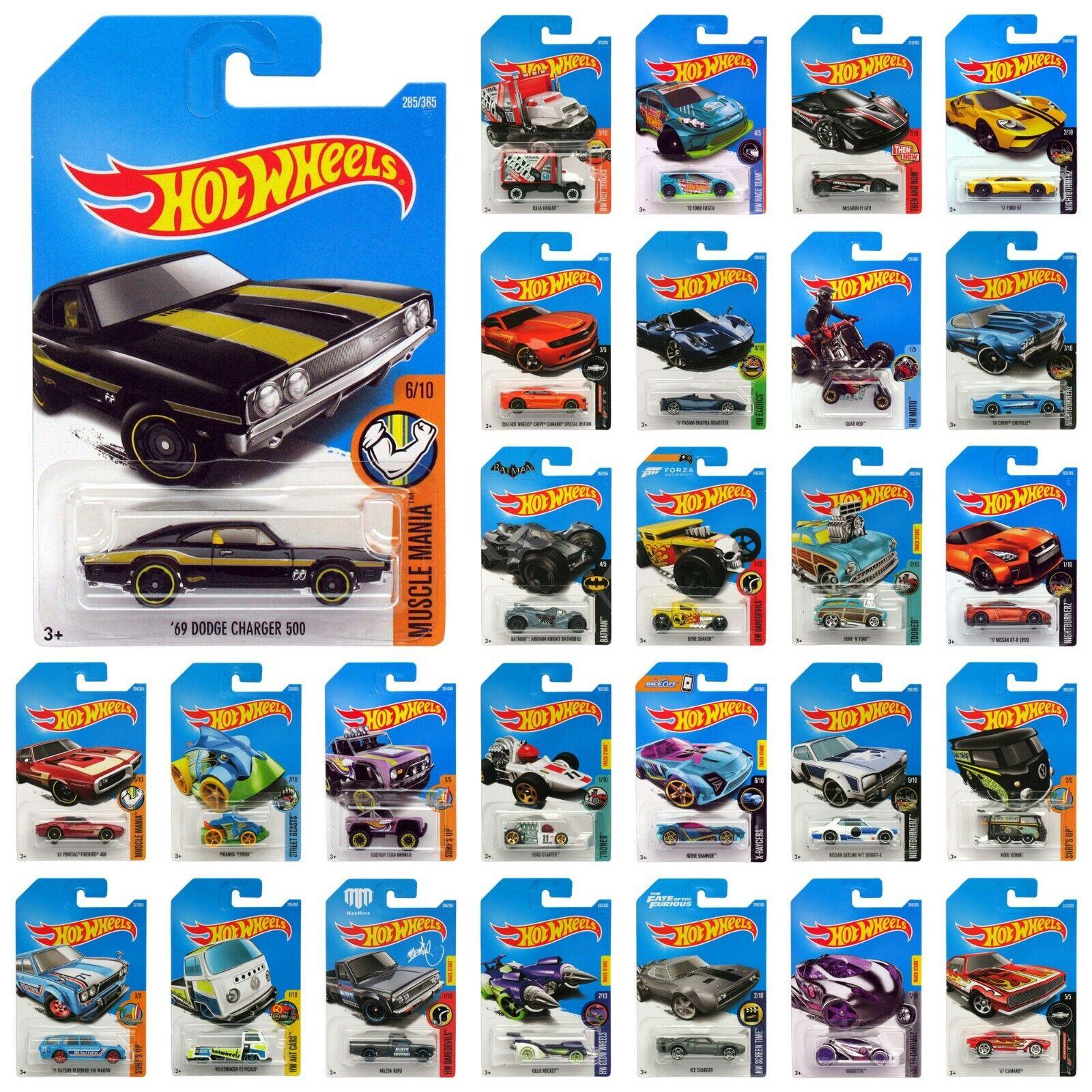 Hot Wheels - 1:64 Diecast - Basic Cars Assorted