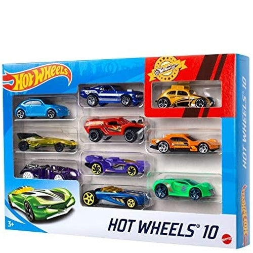 Hot Wheels - Coffret de 10 voitures