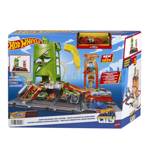 Hot Wheels - City Super Recharge Fuel Station