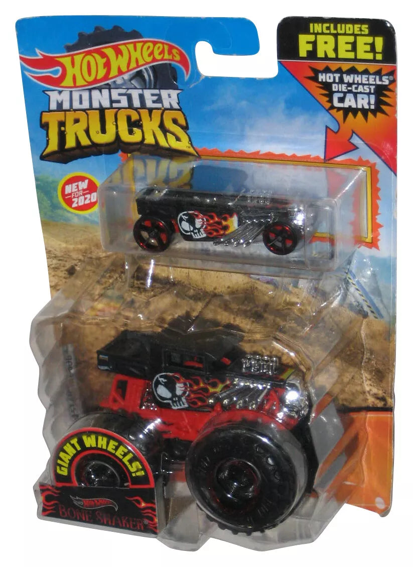 Hot Wheels - Monster Truck - Camion + Voiture - Assortiment