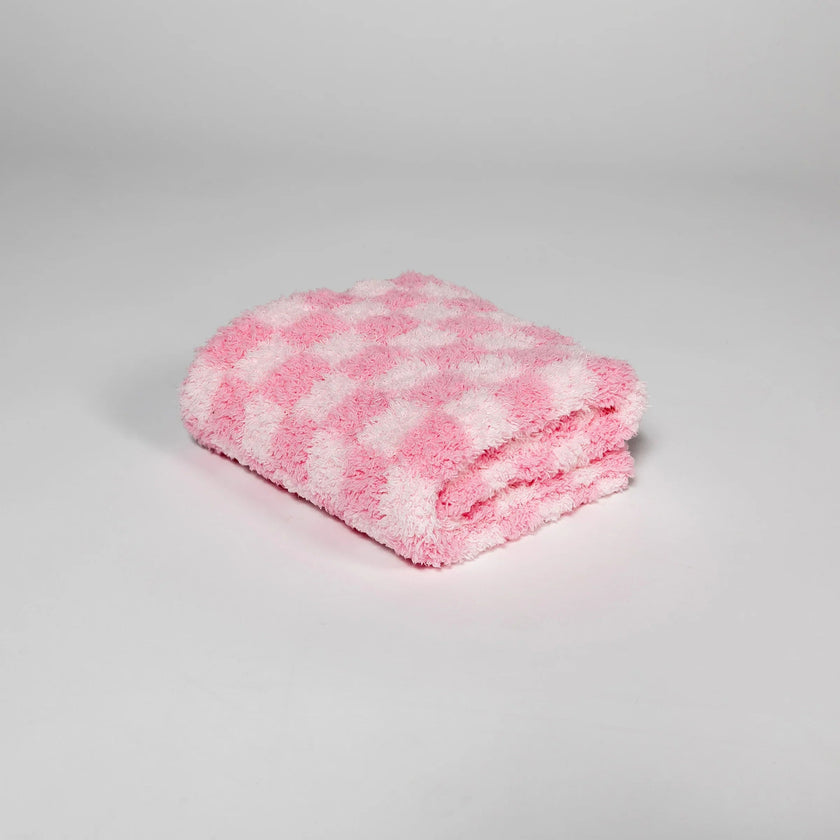 Cotton Candy Check Print Lovey