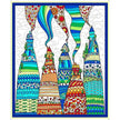 Quilting Treasures - House On The Hills - Panel
