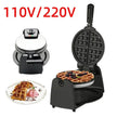 Household Round Rotating Waffle Machine