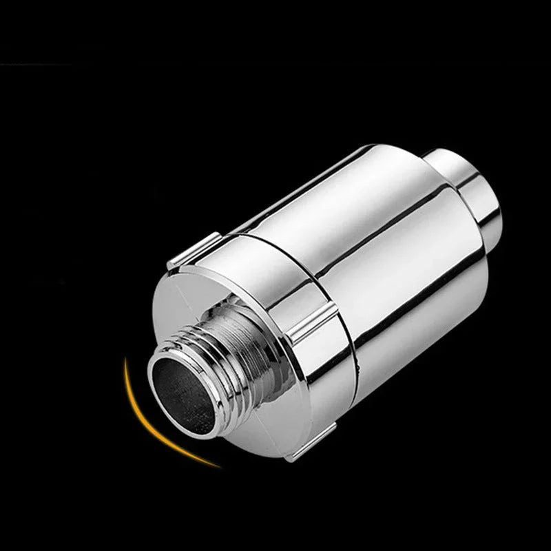 Household Silver Water Heater Shower Filter