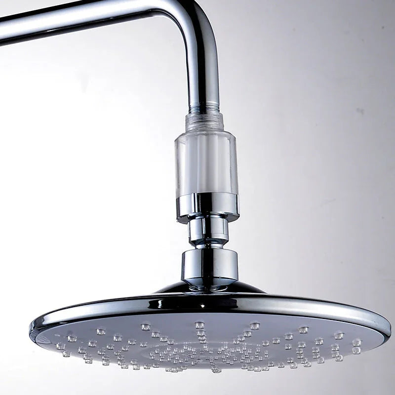 Household Silver Water Heater Shower Filter