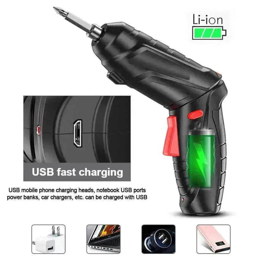 Household Small Electric Rechargeable Furniture Screwdriver Drill