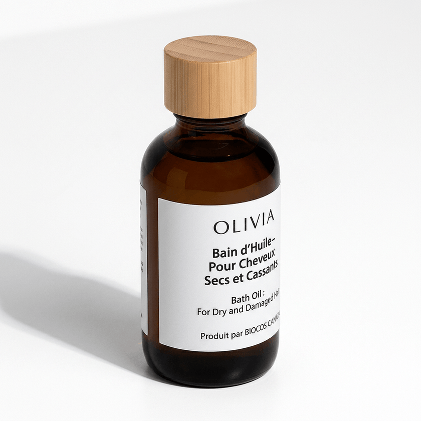 Huile pour cheveux secs et cassants (Bain)