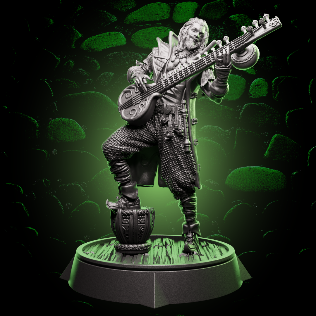 Human Bard | Cittern | 5e