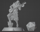Human Bard | Cittern | 5e