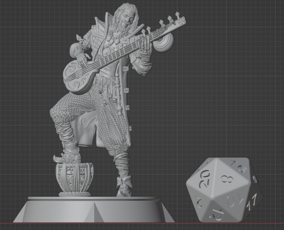 Human Bard | Cittern | 5e