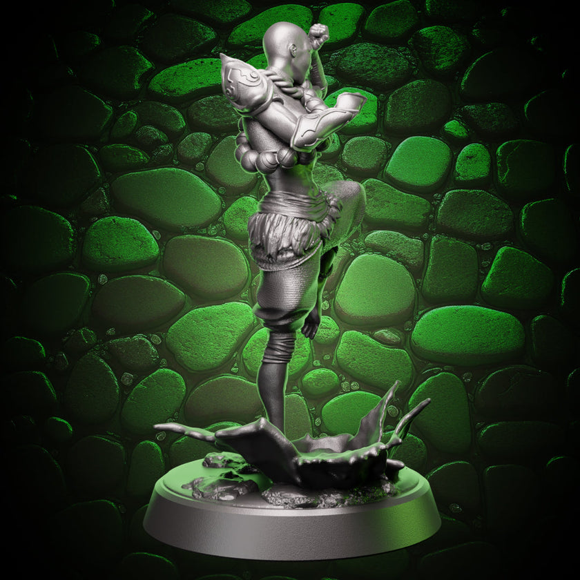 Human Monk - Splash | 5e