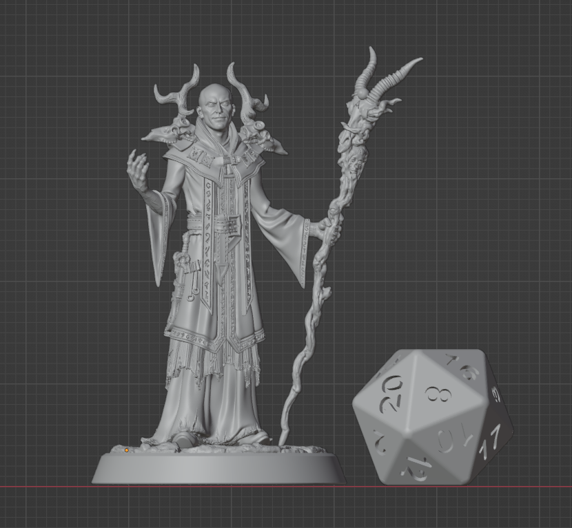 Human Warlock | Staff | 5e
