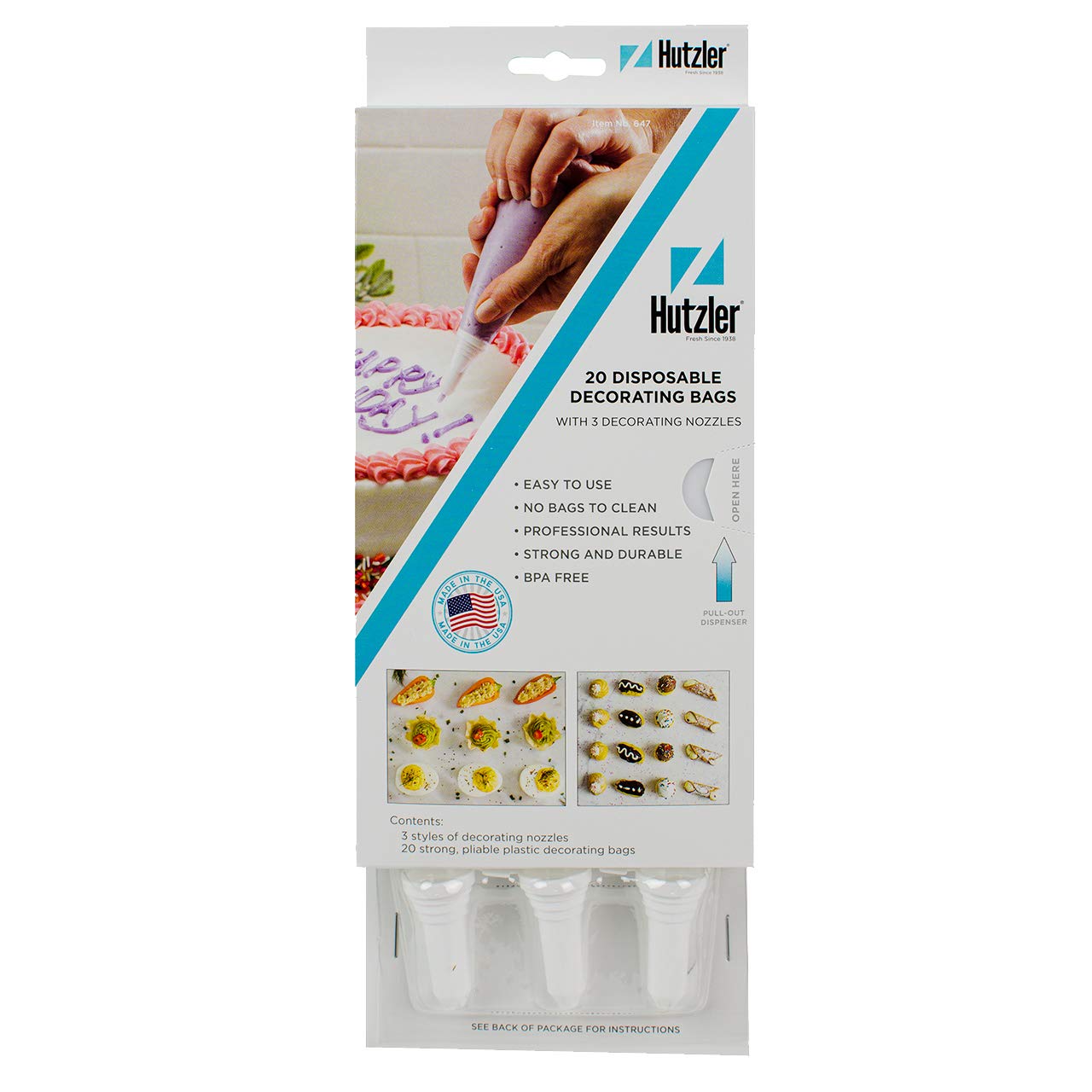 Hutzler - Disposable Icing Bags(2O)