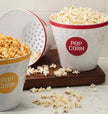Hutzler - Popcorn Bucket with Drainage Lrg-Assorted