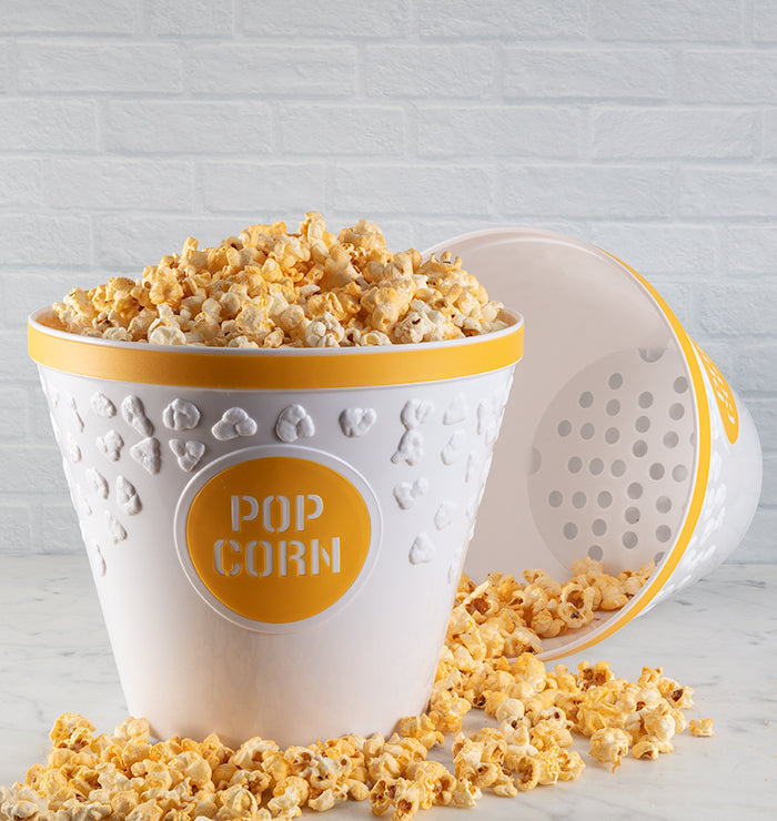Hutzler - Popcorn Bucket with Drainage Lrg-Assorted