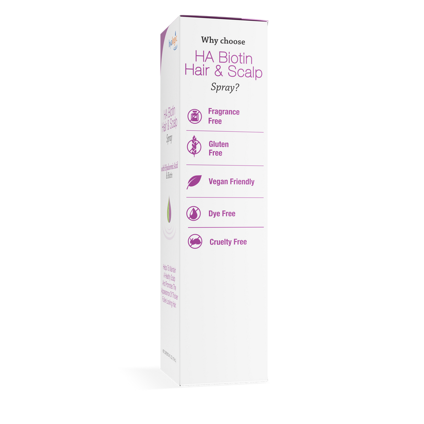 Hyalogic - Spray capillaire/pour cuir chevelu à l'acide hyaluronique et à la biotine
