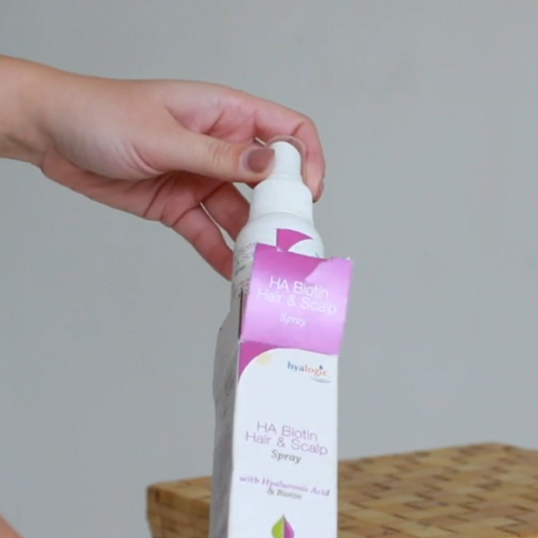 Hyalogic - Spray capillaire/pour cuir chevelu à l'acide hyaluronique et à la biotine