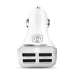 HyperGear - 34W Quad Usb Car Charger | White