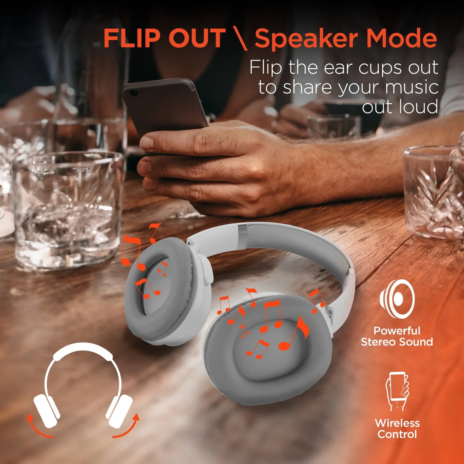 HyperGear - Bluetooth Headset &Amp; Speakers 2-In-1