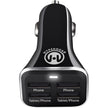 HyperGear - Car Charger 4 Port Usb-A 68Amp Rapid Charge - Black