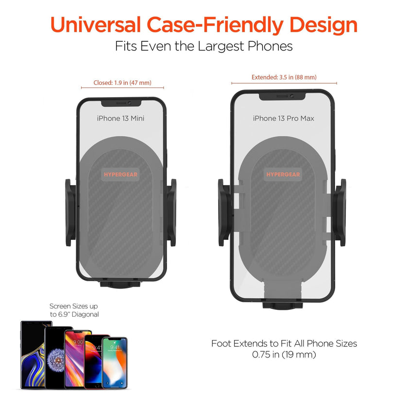 HyperGear - Support de téléphone universel flexible pour porte-gobelet