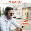 HyperGear - Headphones Bluetooth Over The Ear - Black
