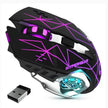 HyperGear - Hypergear Gaming Mouse Wireless 2.4Ghz Chromium 6 Button 1600Dpi 7 Colour Led Pc/Mac - Black