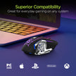 HyperGear - Hypergear Gaming Mouse Wireless 2.4Ghz Chromium 6 Button 1600Dpi 7 Colour Led Pc/Mac - Black