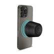 HyperGear - Hypergear Speaker Bluetooth 5W Pocket Popper Mini Attaches To Magsafe Phones Ipx6 Waterproof And Kickstand Built In Mic 8Hr Play Time - Black