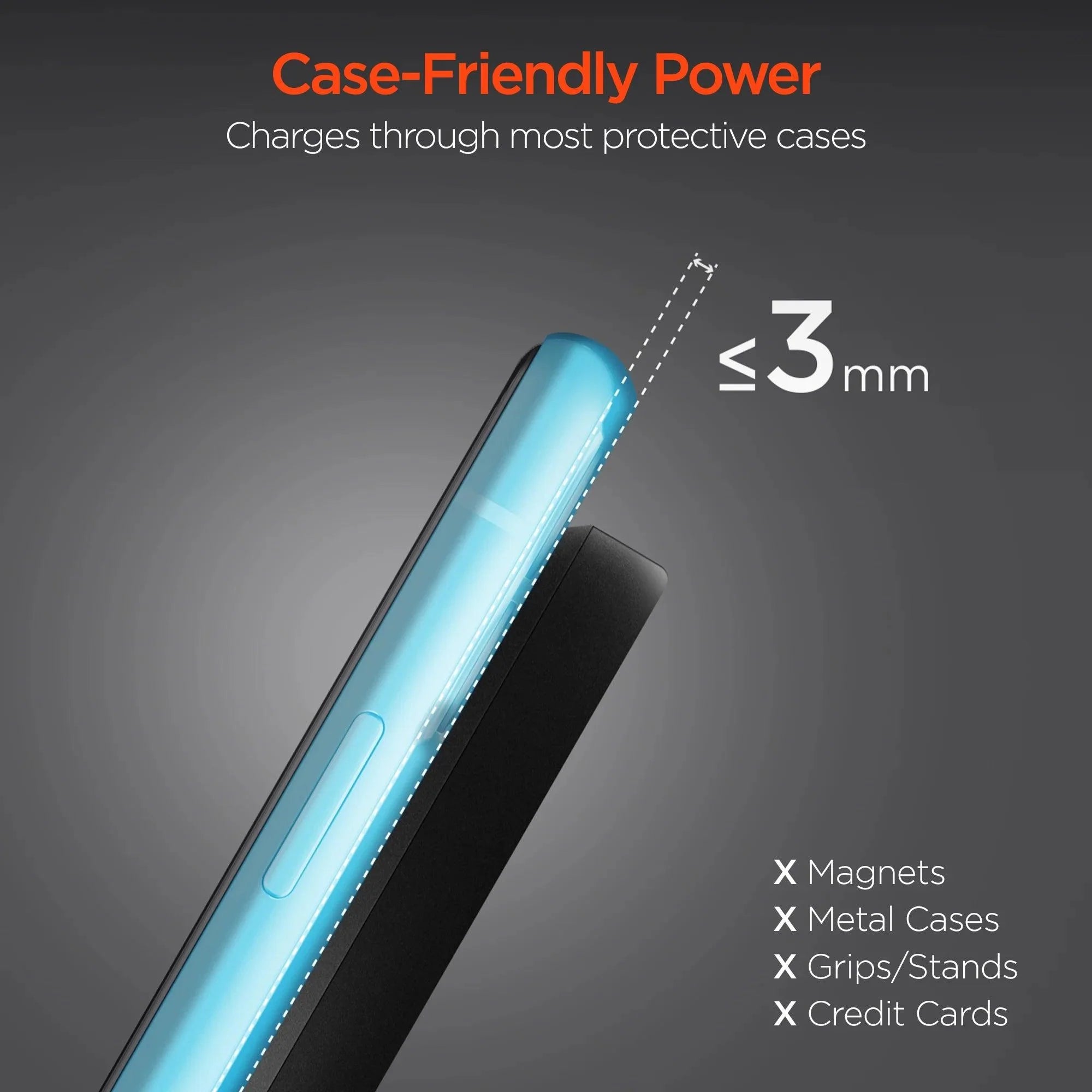 HyperGear - Qi 10W Wireless Fast Charging Stand | Black