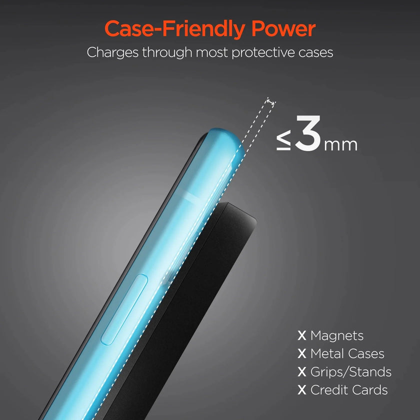 HyperGear - Qi 10W Wireless Fast Charging Stand | Black