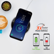 HyperGear - Qi Chargepad Pro 15W Wireless Fast Charger With Usb-C Connector | Black