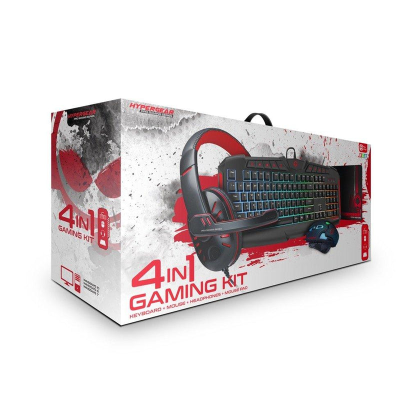 HyperGear - Red Dragon Gaming Kit 4-In-1