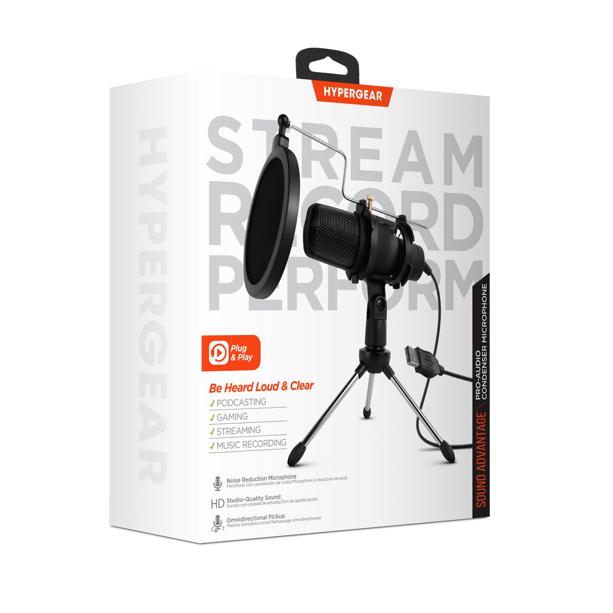 HyperGear - Sound Advantage Pro - Audio Condenser Microphone