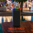 HyperGear - Speaker Bluetooth Halo 14W Led Light Ring 6 Modes Ipx6 - Bt / Microsd / Aux Inputs - Black
