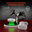 HyperGear - Wireless Charging Stand 3 In 1 - Black